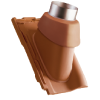 dachówka przelotowa ceramiczna