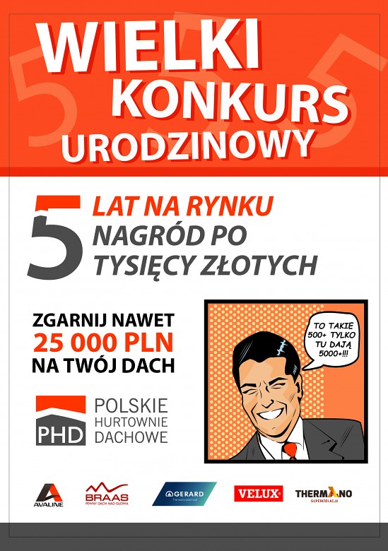 Konkurs Urodzinowy Phd 550