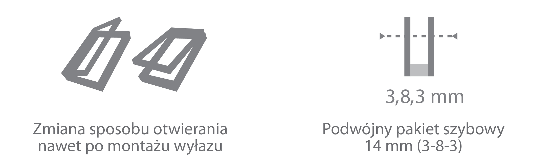 Hartowana szyba zewnętrzna